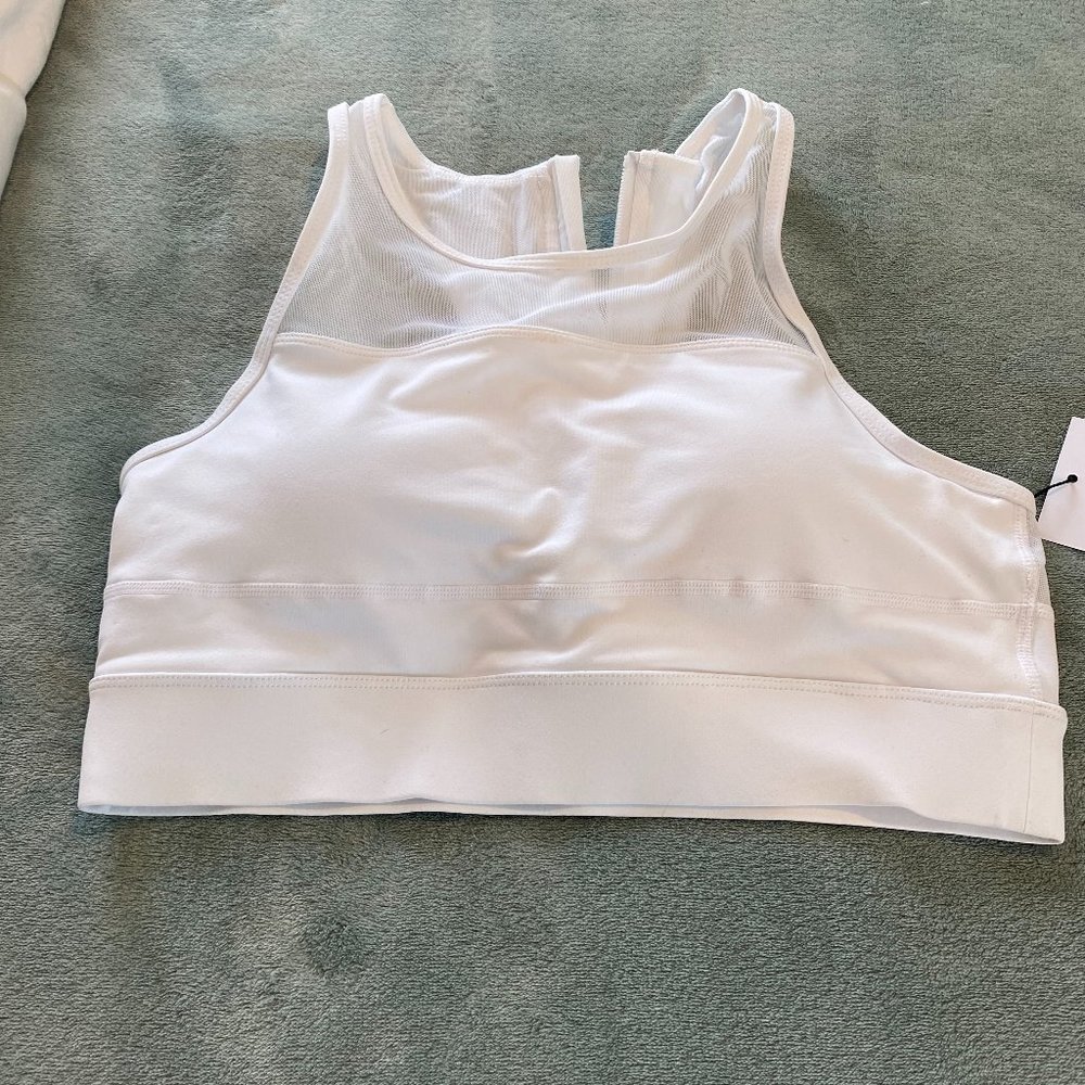 Zyia Active White All Star Bra (L)